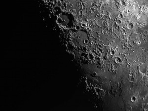 The moon taken with a ASI130 through a Celestron EDHEHD8
