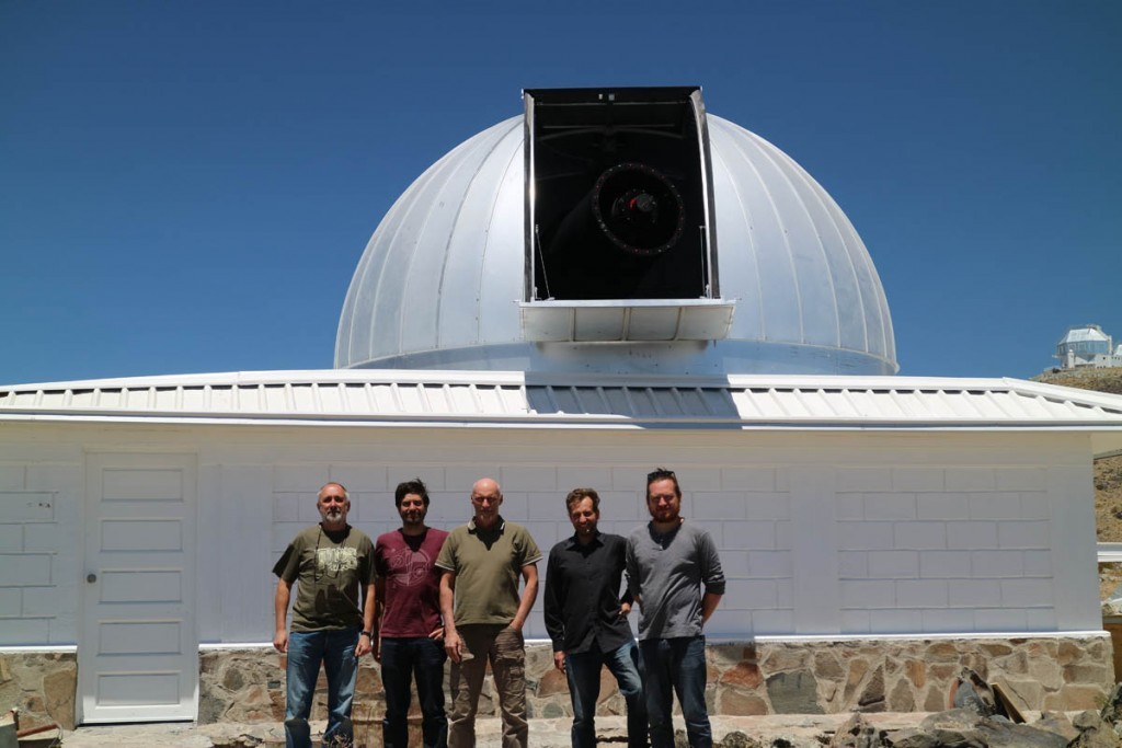 Las Campas Observatory - group photo