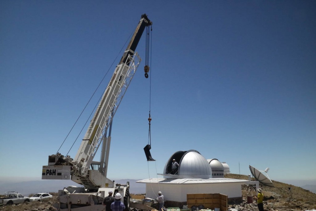 Las Campas Observatory - Fornax 200 mount base