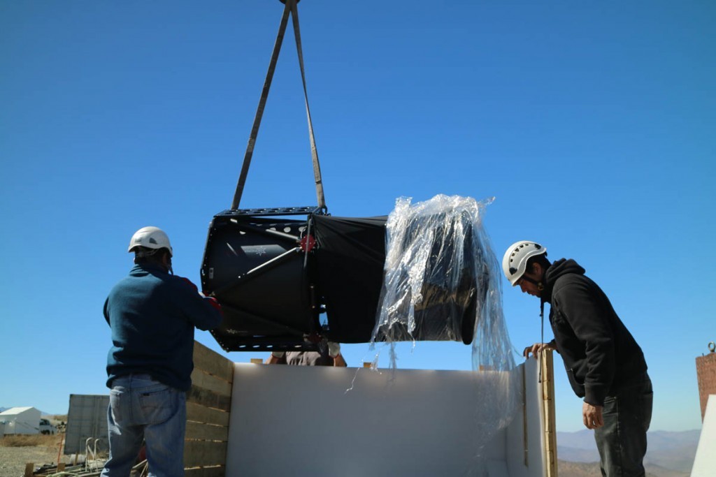 Las Campas Observatory - Officina Stellare ProRC 700 unpacking